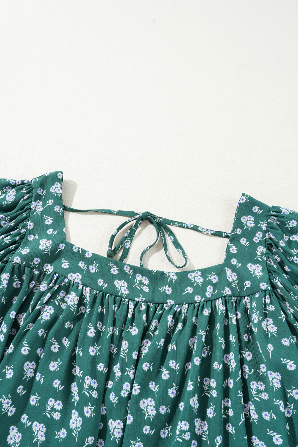Adelynn Square Ruffled Trim PLUS Blouse