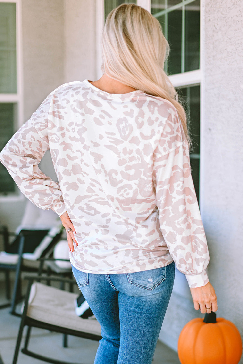 Logan Puff Sleeve Knit Top-Threaded Pear