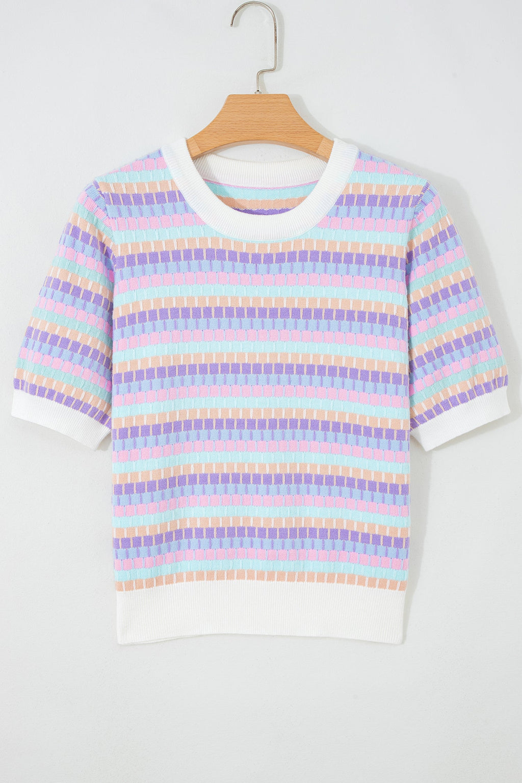 Ailany Knit Short Sleeve Sweater