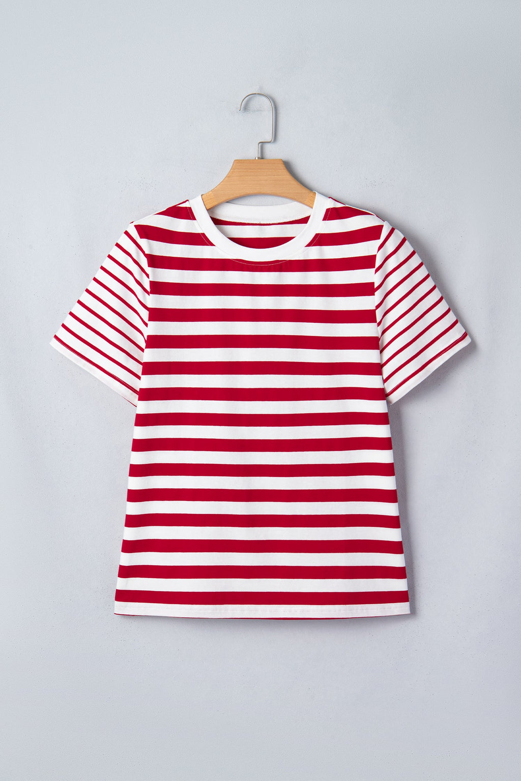 June Stripe Patchwork T Shirt