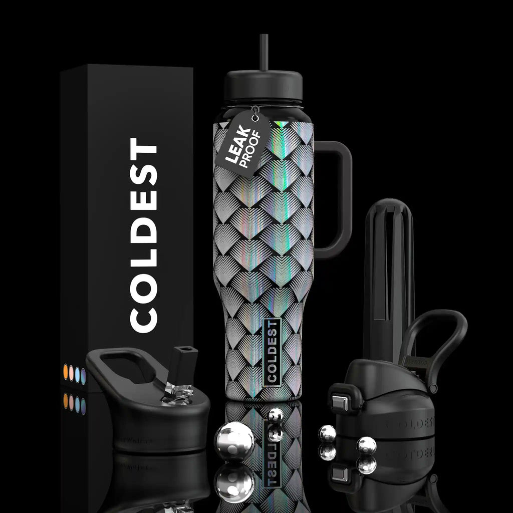 COLDEST 46oz Limitless Ultra v8 Insulated Water Bottle for All-Day Hydration
