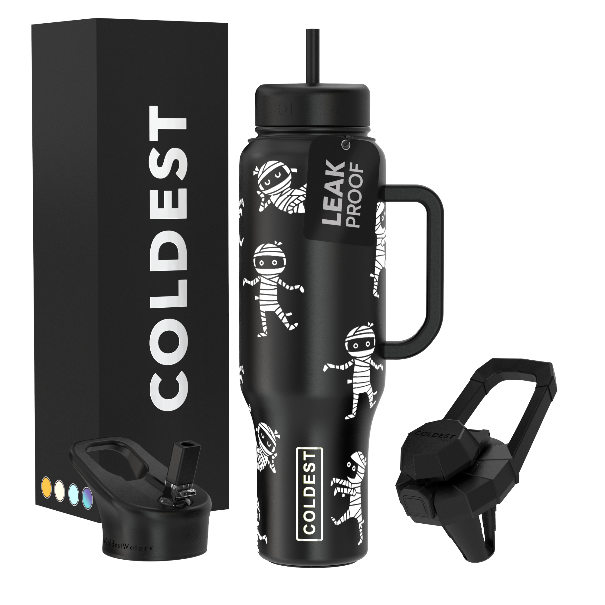 COLDEST 46oz Limitless Ultra v8 Insulated Water Bottle for All-Day Hydration