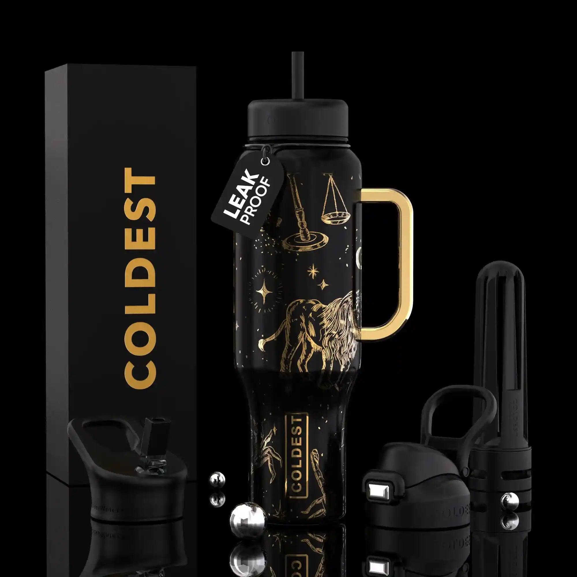 COLDEST 46oz Limitless Ultra v8 Insulated Water Bottle for All-Day Hydration