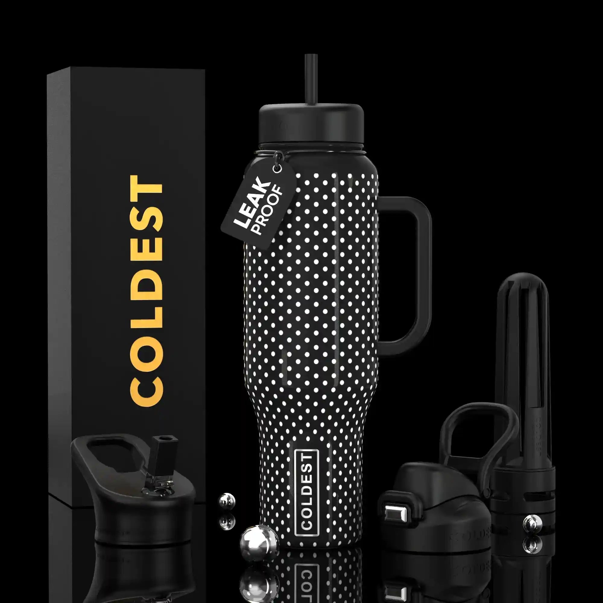 COLDEST 46oz Limitless Ultra v8 Insulated Water Bottle for All-Day Hydration