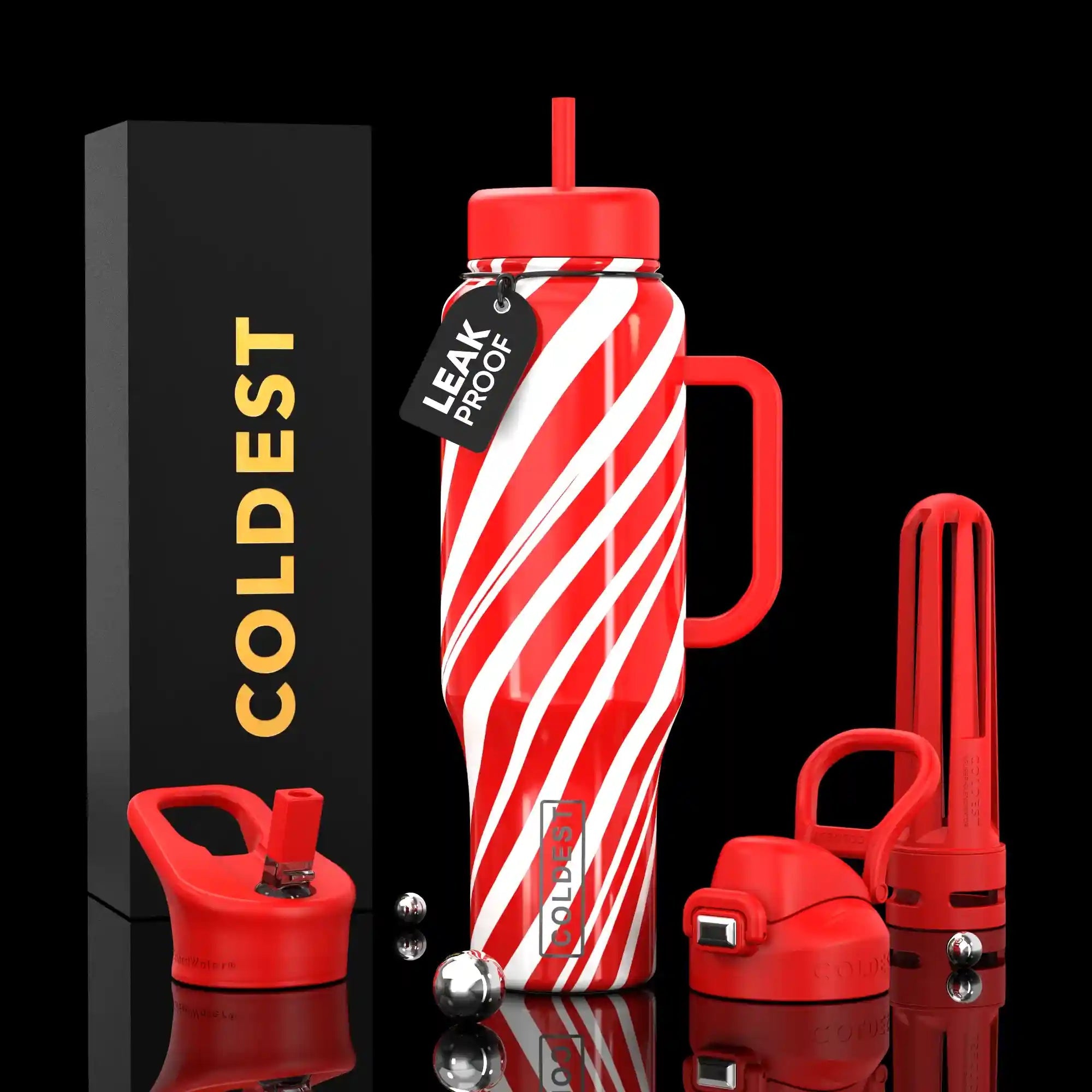 COLDEST 46oz Limitless Ultra v8 Insulated Water Bottle for All-Day Hydration