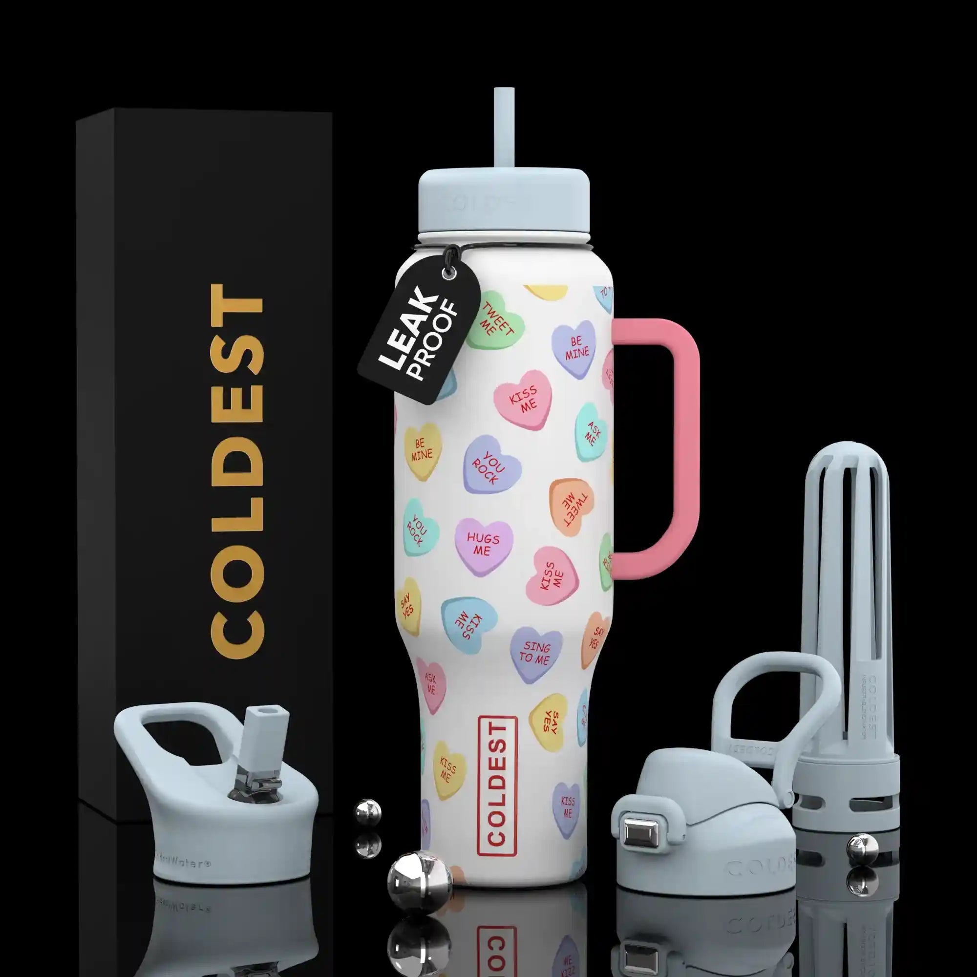 COLDEST 46oz Limitless Ultra v8 Insulated Water Bottle for All-Day Hydration