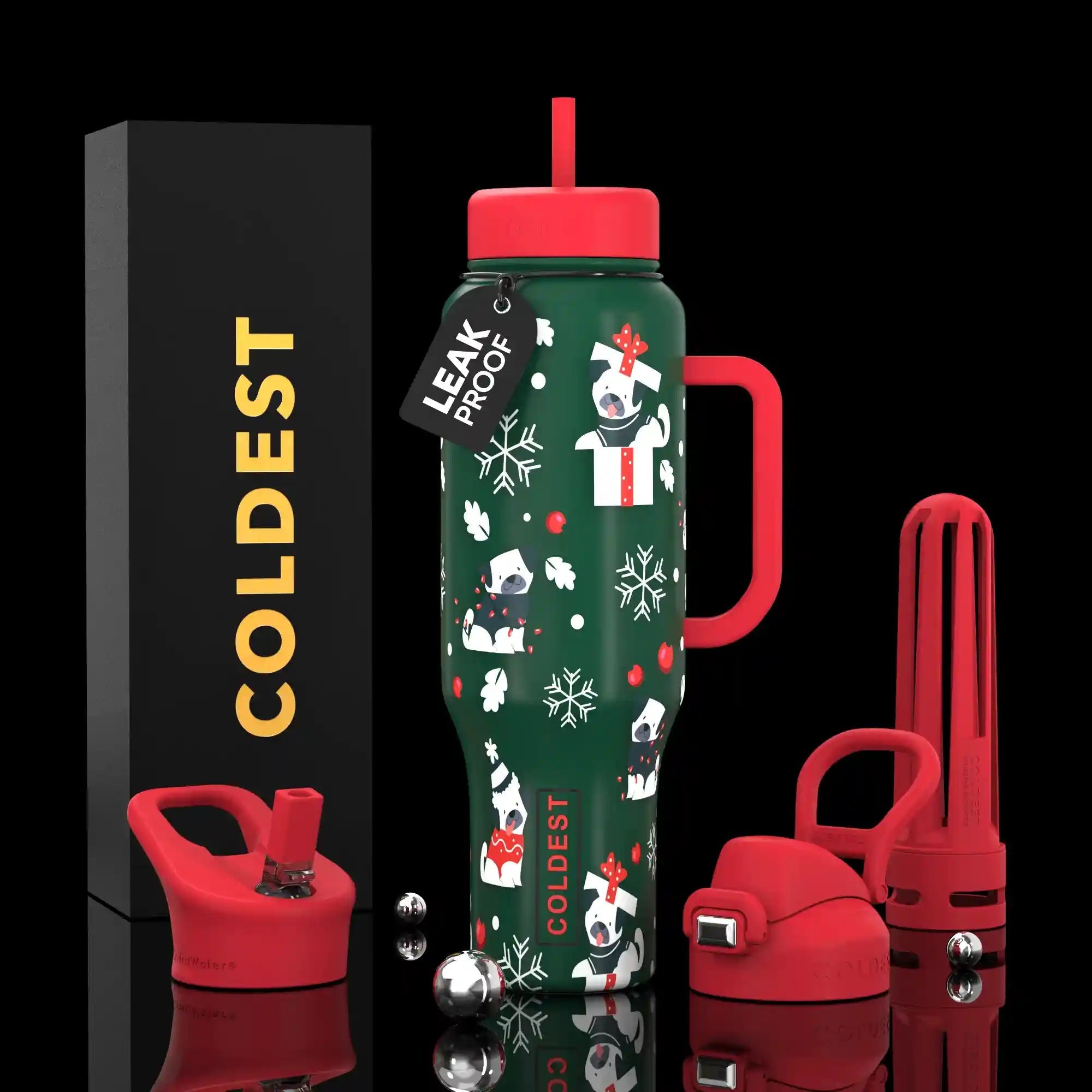 COLDEST 46oz Limitless Ultra v8 Insulated Water Bottle for All-Day Hydration