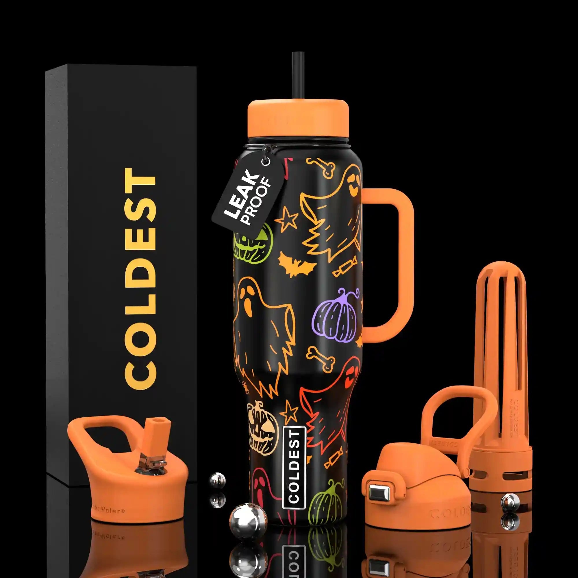COLDEST 46oz Limitless Ultra v8 Insulated Water Bottle for All-Day Hydration