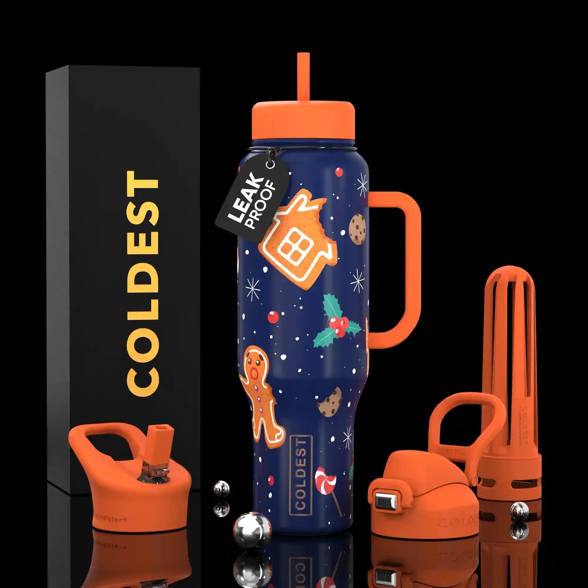 COLDEST 46oz Limitless Ultra v8 Insulated Water Bottle for All-Day Hydration