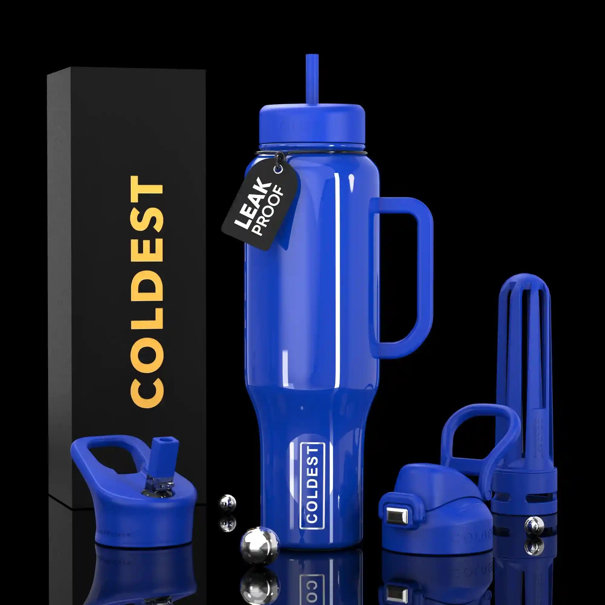 COLDEST 46oz Limitless Ultra v8 Insulated Water Bottle for All-Day Hydration