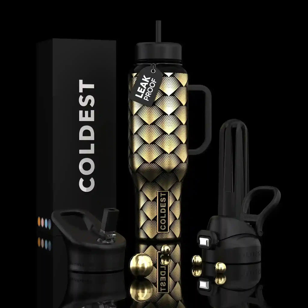 COLDEST 46oz Limitless Ultra v8 Insulated Water Bottle for All-Day Hydration