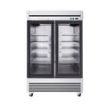49-Inch Upright Commercial Reach-In Display Refrigerator