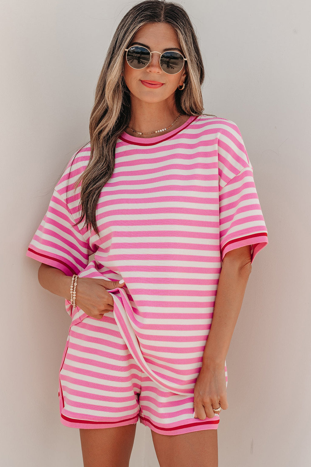 Matilda Trim Short Sleeve Set