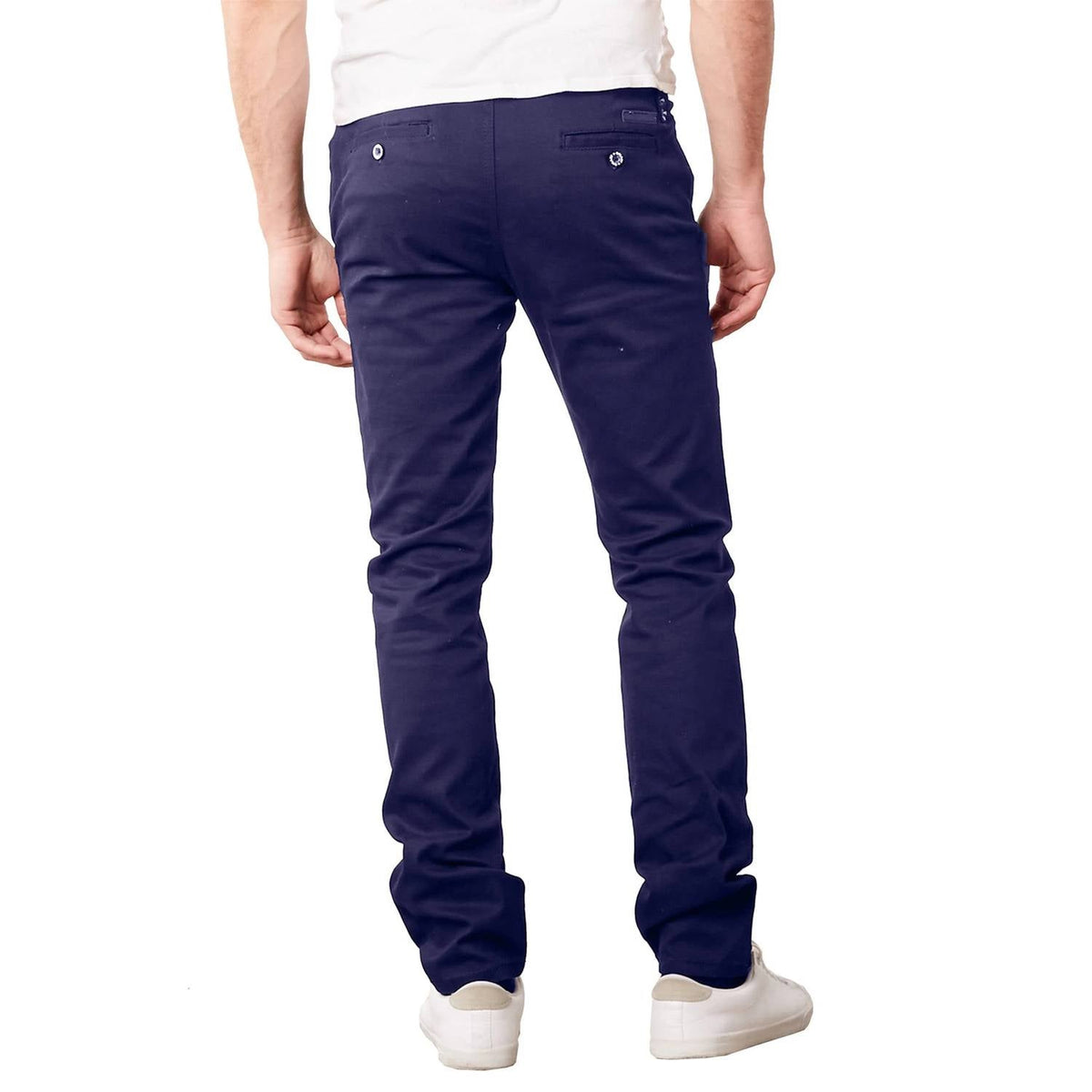 Slim Fit Stretch Cotton Chino Pants