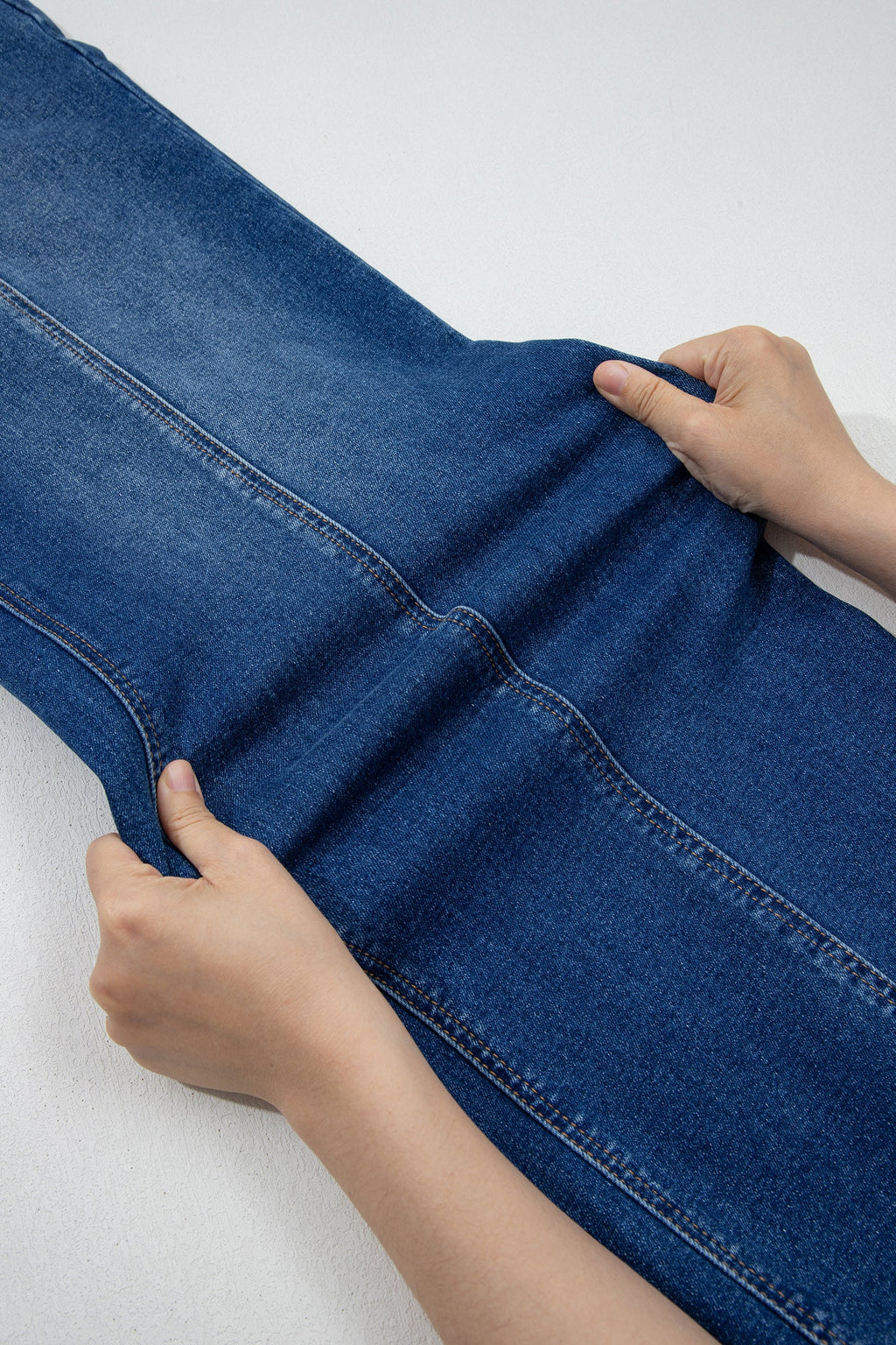 Yusra Seam Detail Shift Jeans