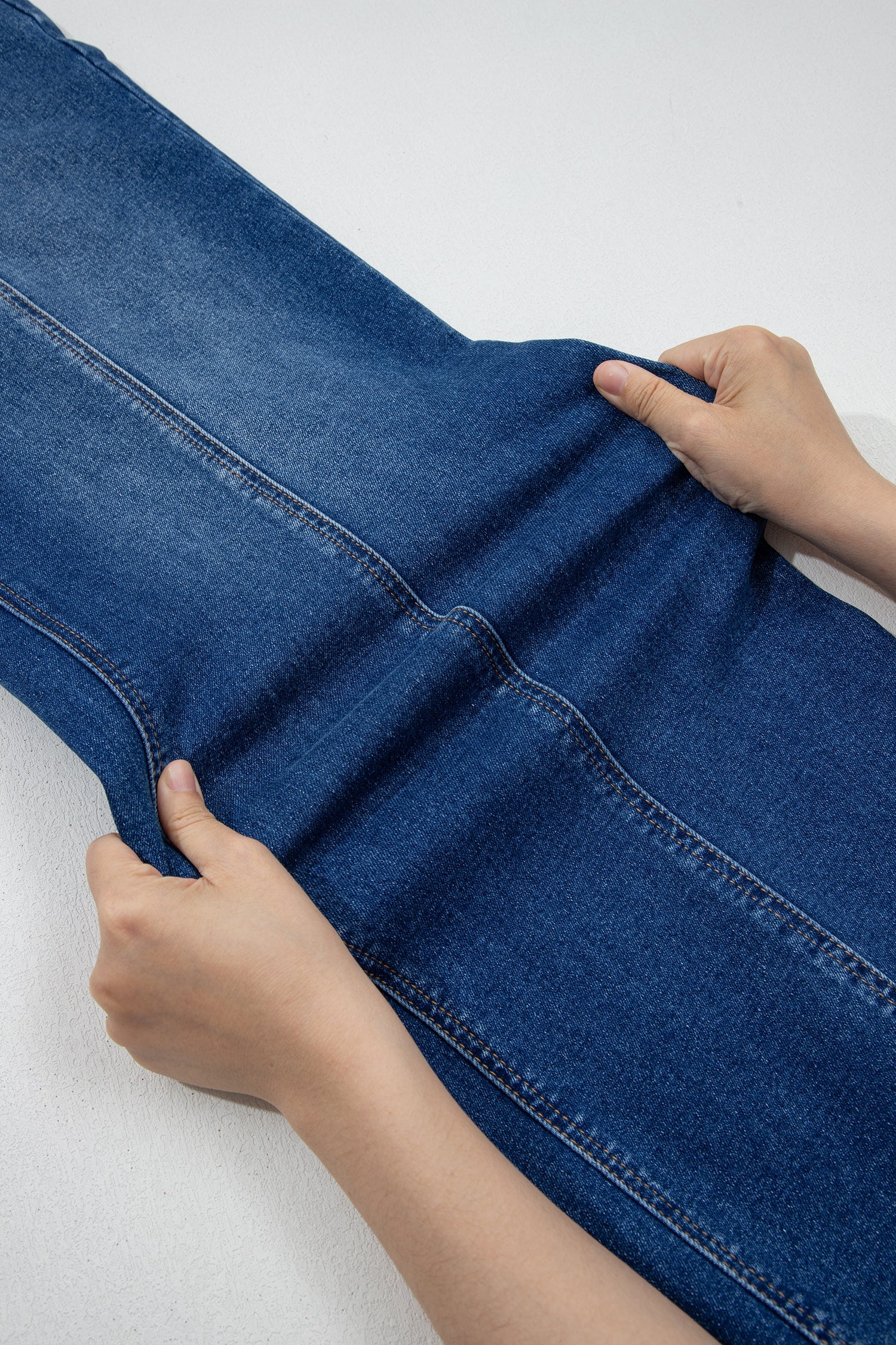 Yusra Seam Detail Shift Jeans
