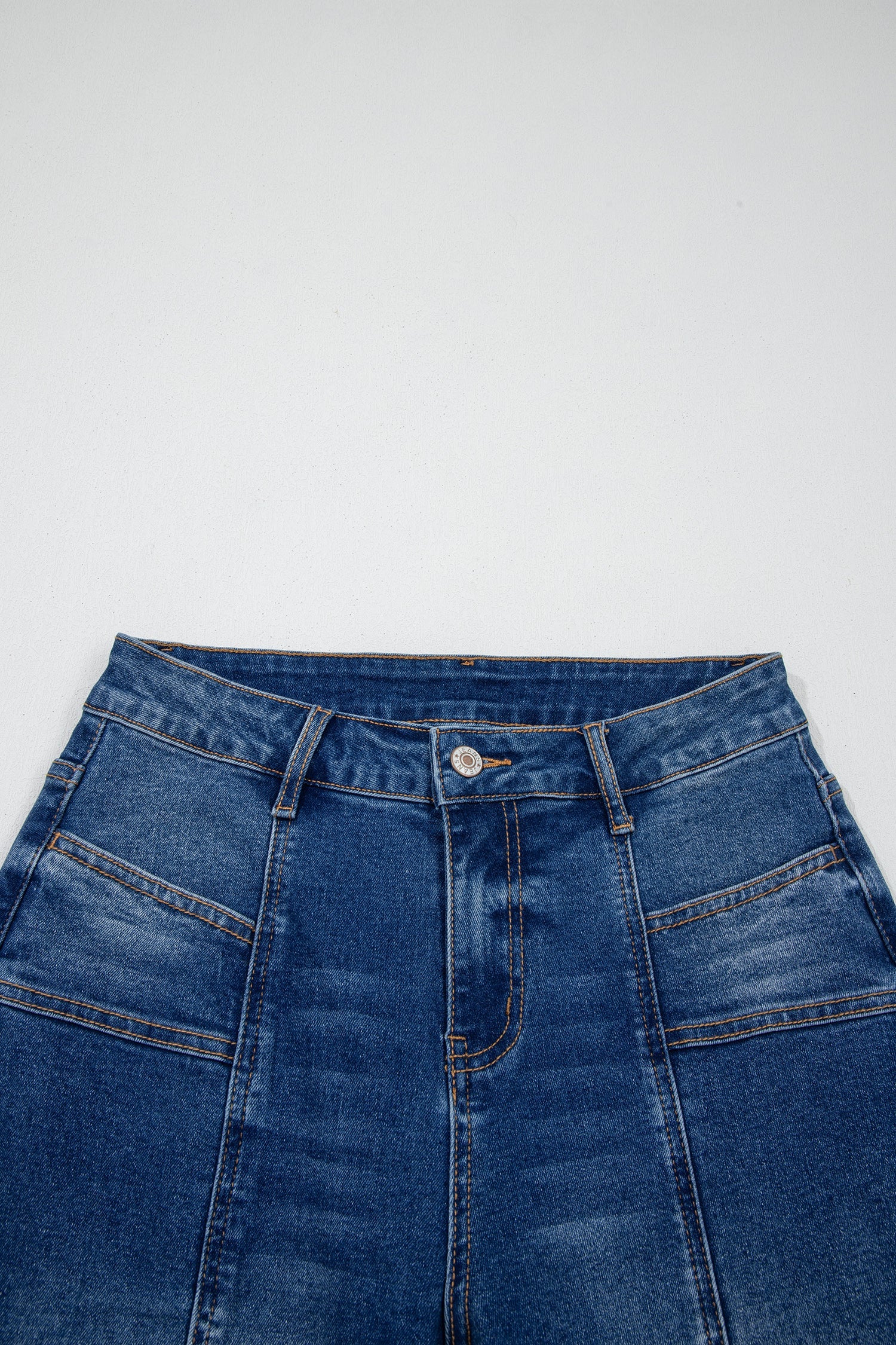 Yusra Seam Detail Shift Jeans