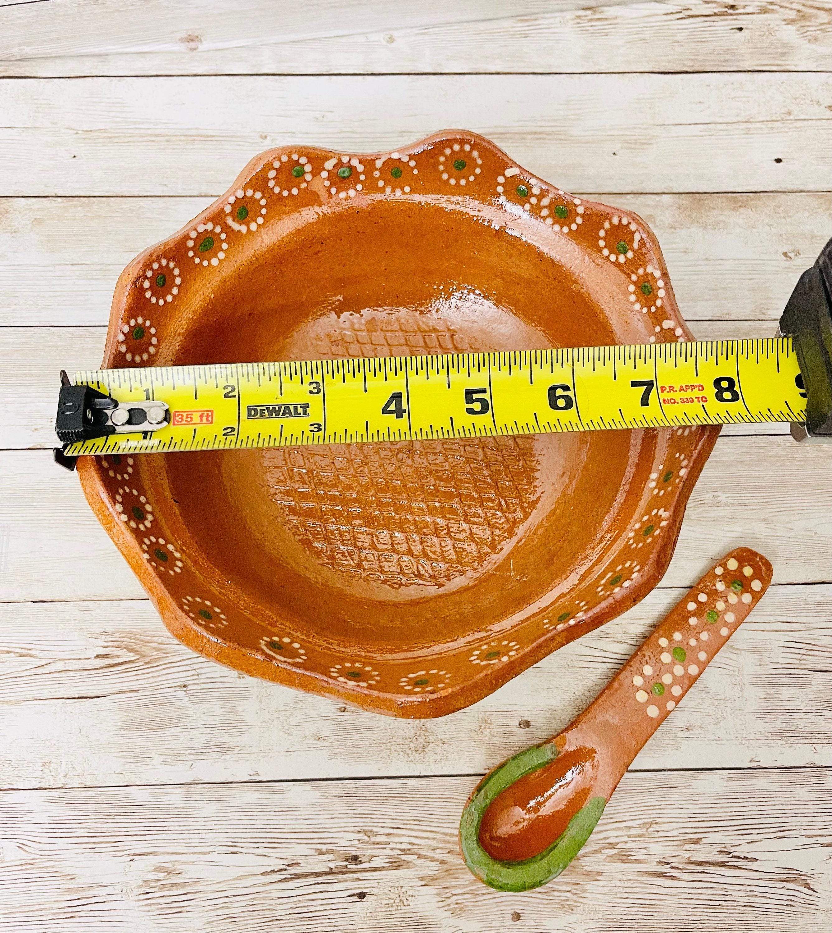 Authentic Mexican Molcajete with Spoon - Large