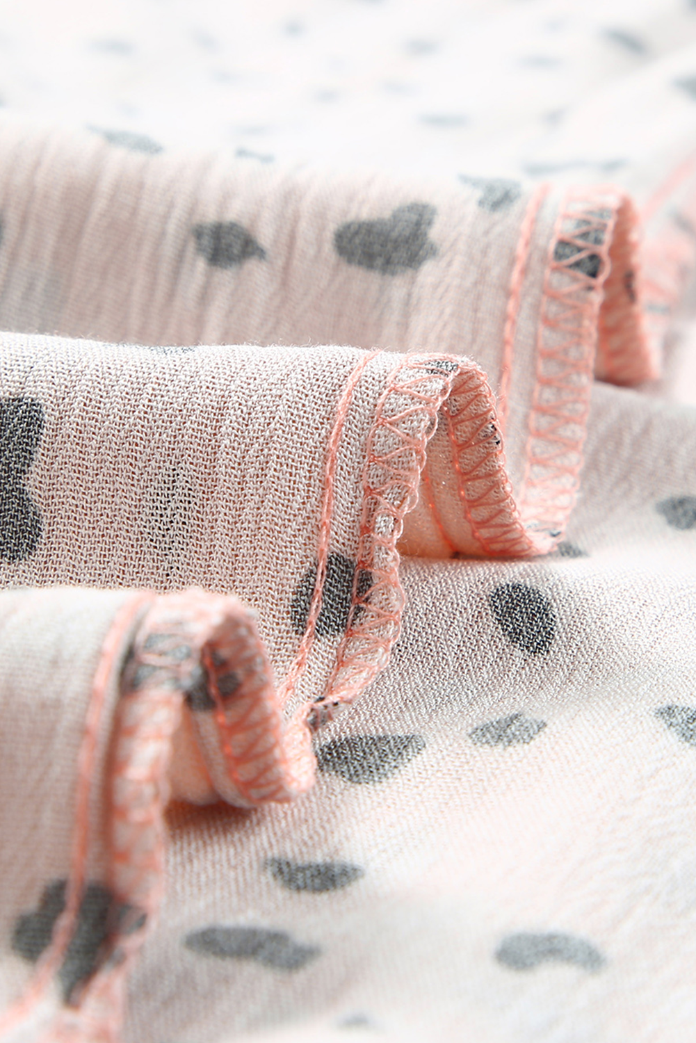 Analia Leg Dalmatian Palazzo Pants-Threaded Pear