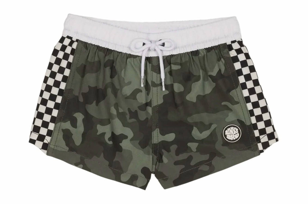 Boy's Brovo Swim Short-Rack Hunt