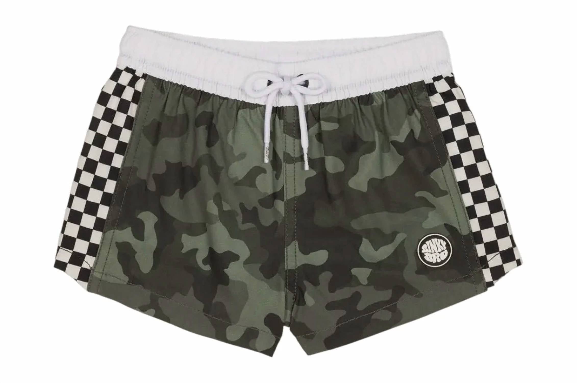Boy's Brovo Swim Short-Rack Hunt