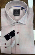 Men's Contemporary Long Sleeve Button Down Shirt