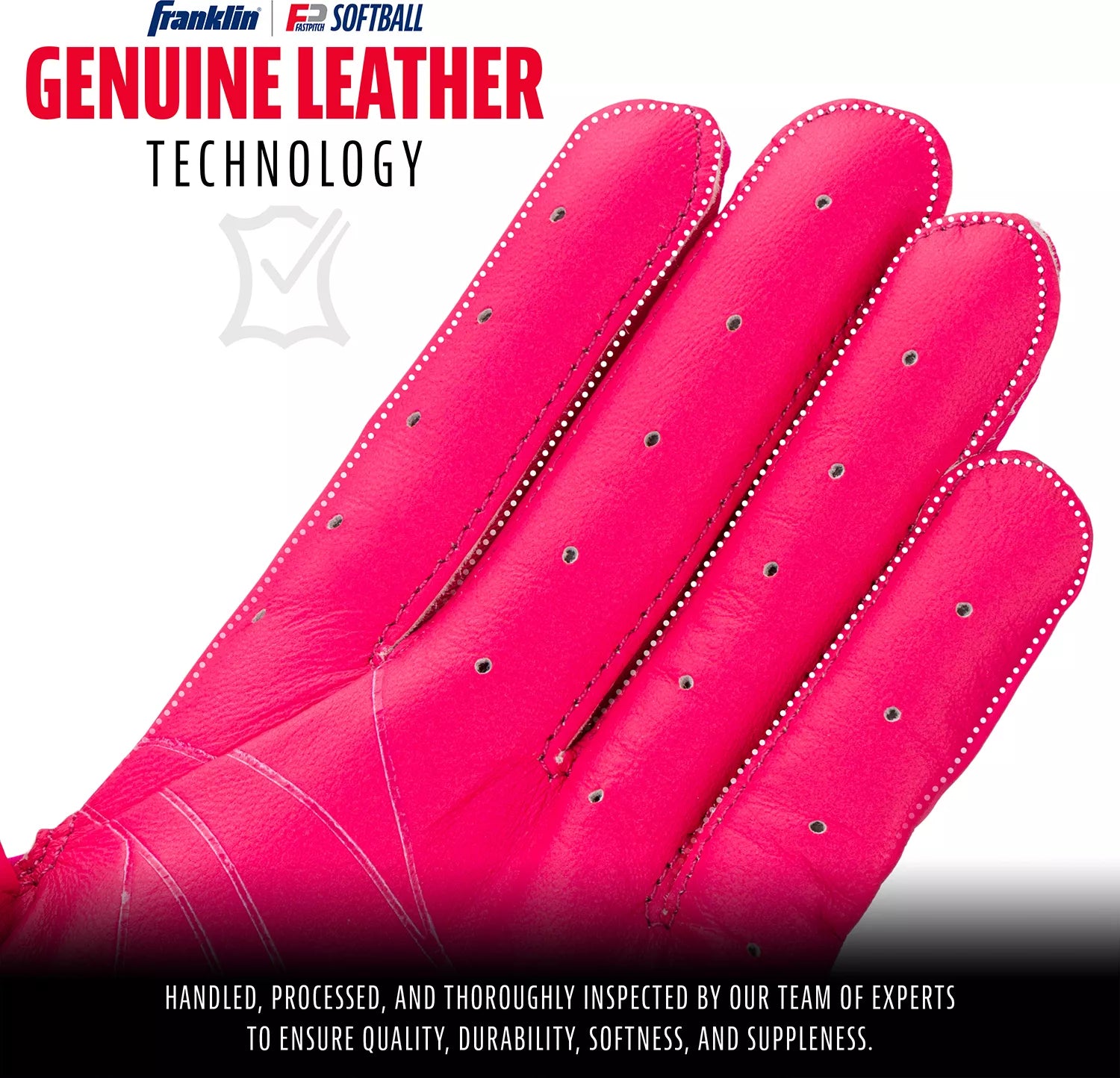 Franklin USA Women Softball CFX FP Batting Glove - 20716F