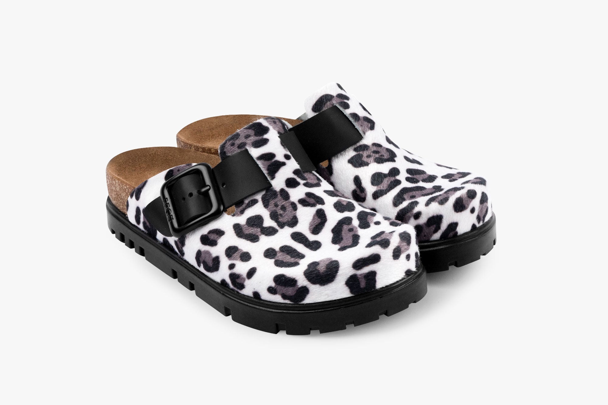 Zoe Leather Platform Clog – Adjustable Buckle | LEON Footwear