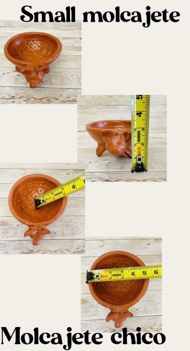 2x Authentic Mexican Pig Molcajetes 2  Molcajete