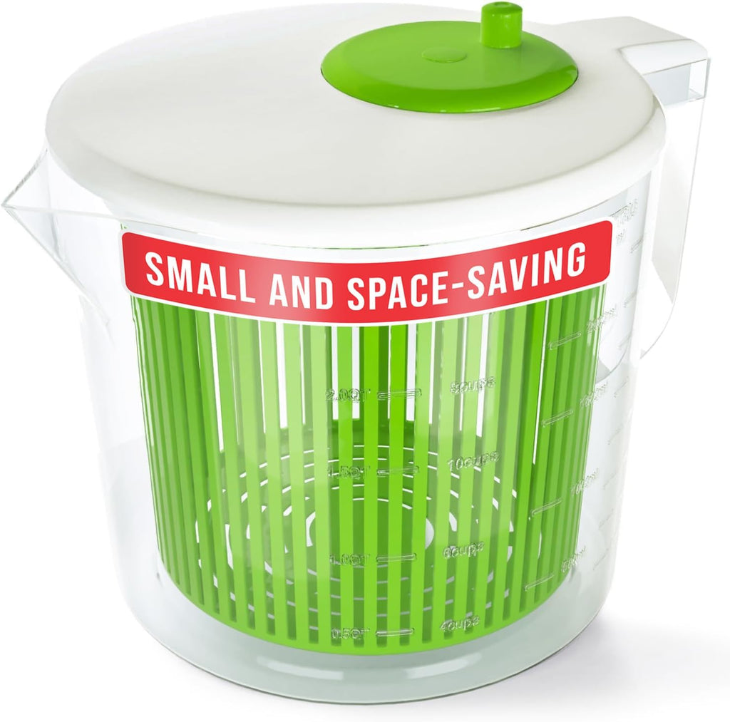 Single Serve Salad Spinner & Measuring Cup Bowl