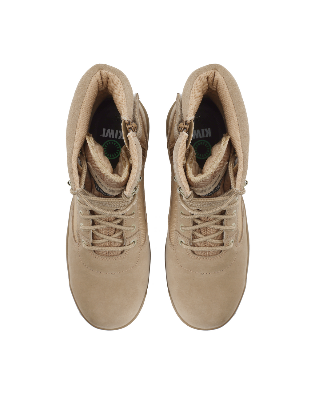 Kiwi Rugged Sand Suede 7" Zipped Water Resistant Tactical Boots [R62200]
