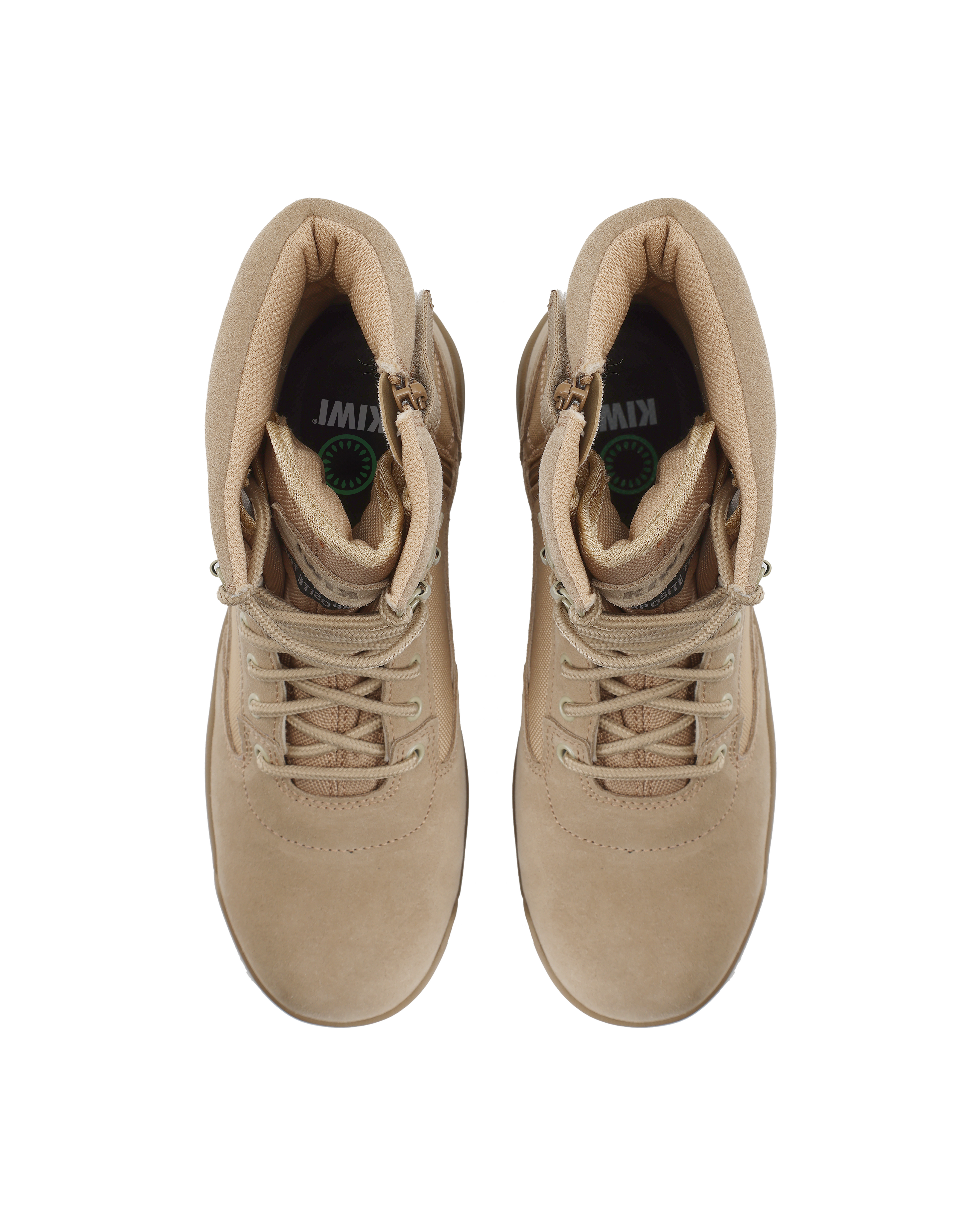 Kiwi Rugged Sand Suede 7" Zipped Water Resistant Tactical Boots [R62200]