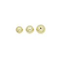 Shinny Gold Round Ball Spacer Beads, Sku#Y966
