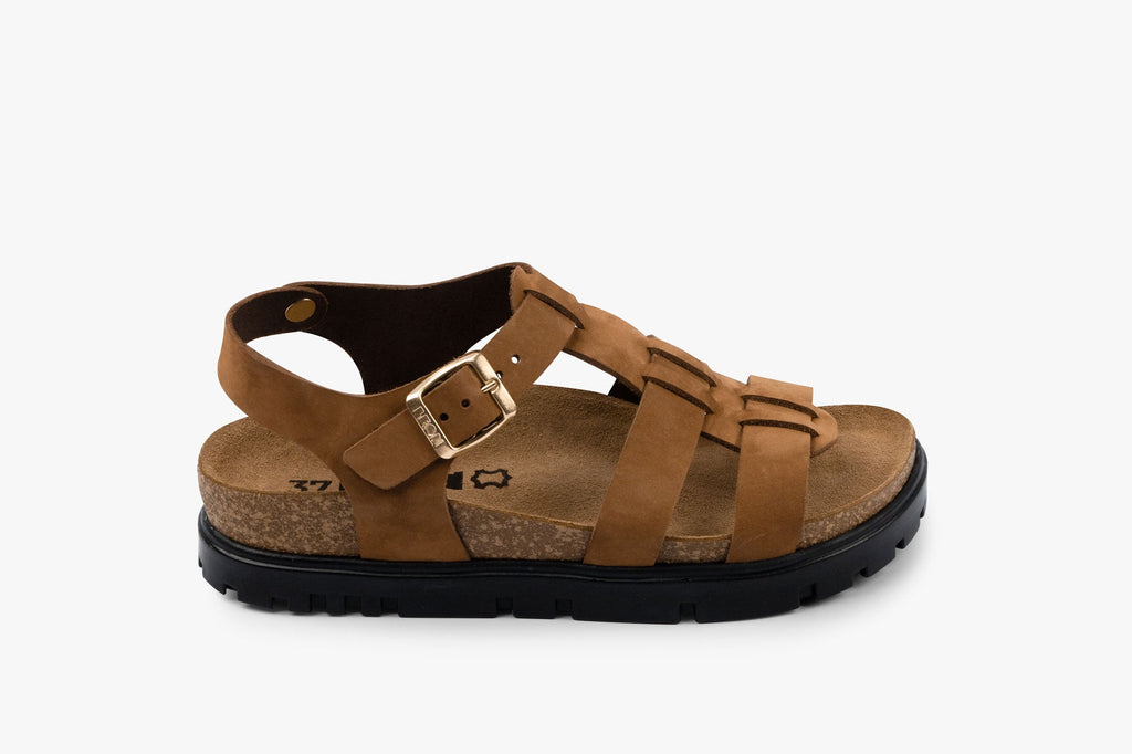 Roma by LEON– Women’s Platform Fisherman Style Sandal- Cushioned Footbed & Chunky Sole