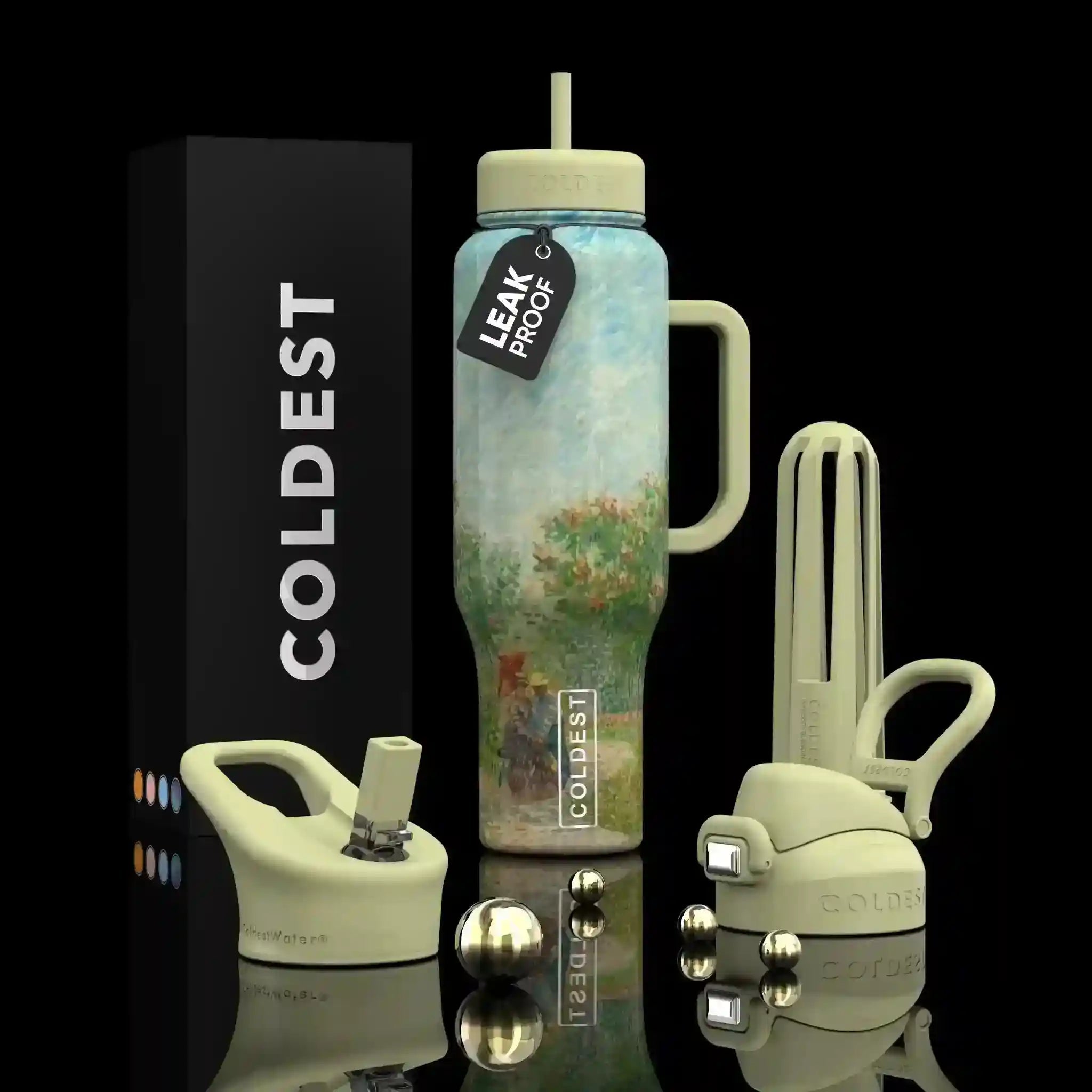 COLDEST 46oz Limitless Ultra v8 Insulated Water Bottle for All-Day Hydration