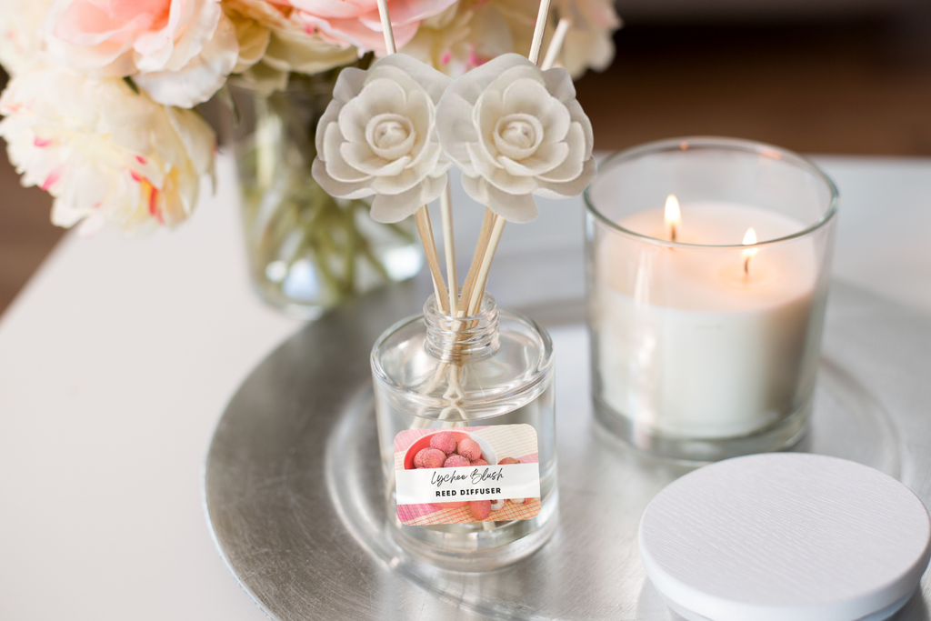 Exotic & Escape Reed Diffuser Collection – Tropical Scents with Mango, Pineapple, Hibiscus & Coconut