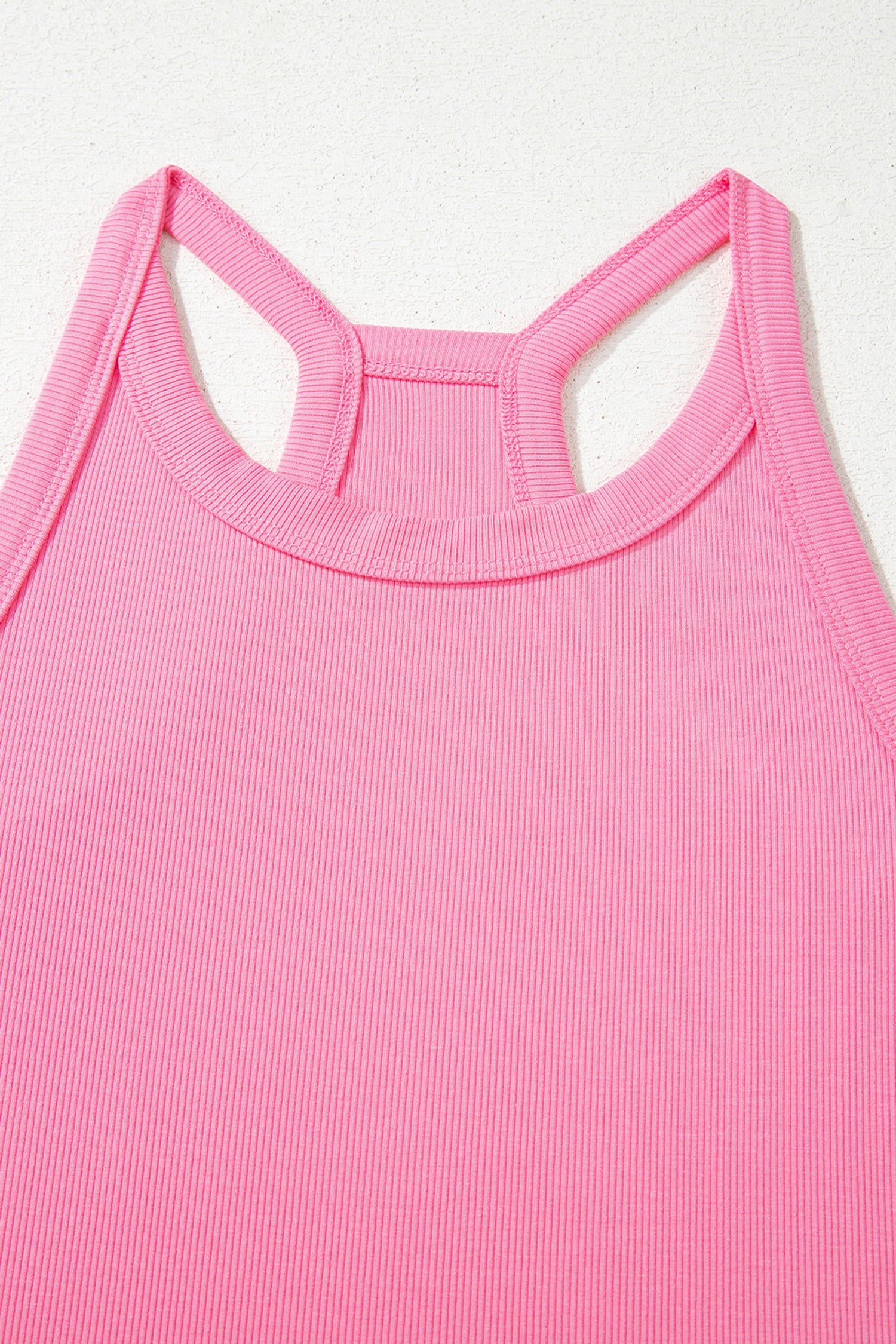 Meredith Slim Ribbed Tank Top Set