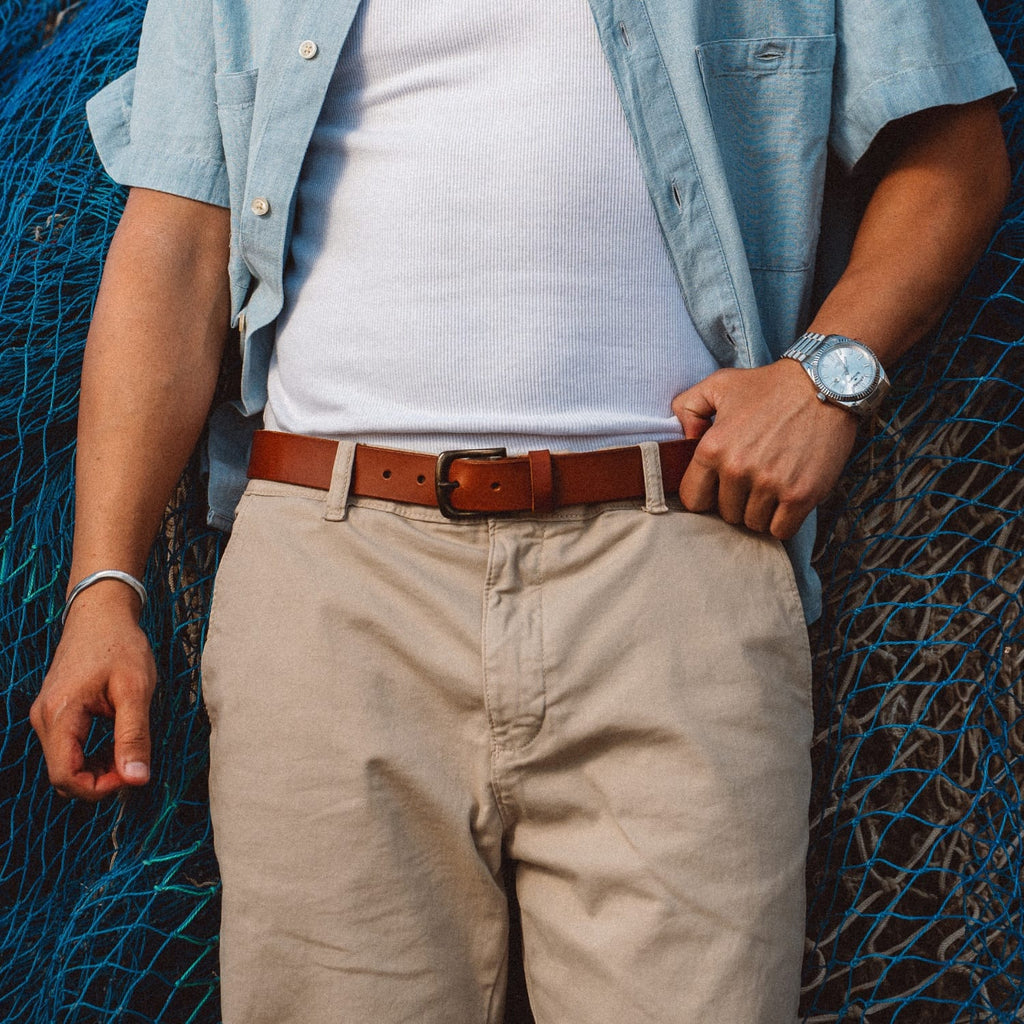 Leather Stretch Belt