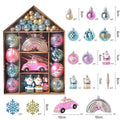 70-Pieces Set: Christmas Tree Decorations Christmas Ball