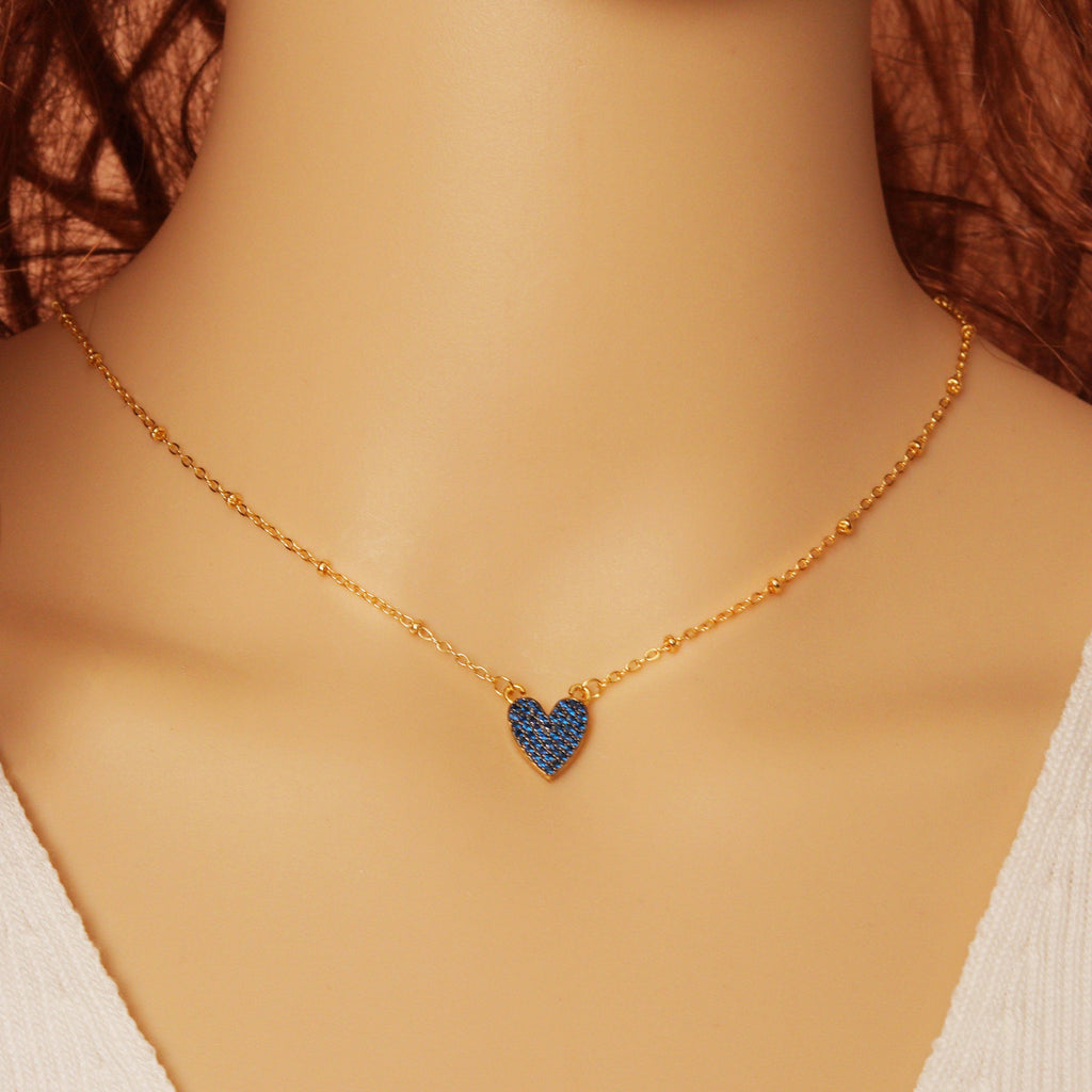Dainty Ball Chain Connector Necklace, sku#EF233