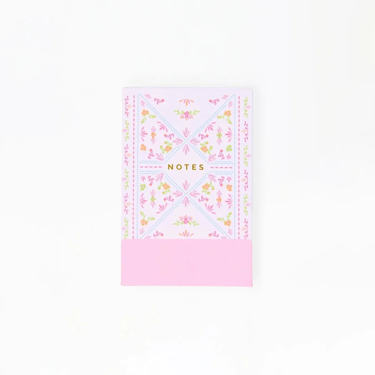 Flip Notepad: Floral Stitch
