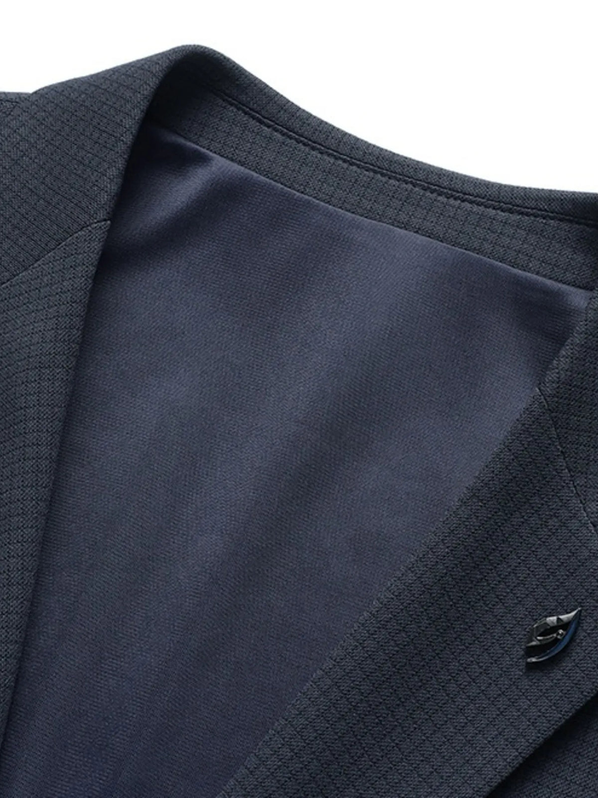 Men's Lapel Collar Long Sleeve Blazer