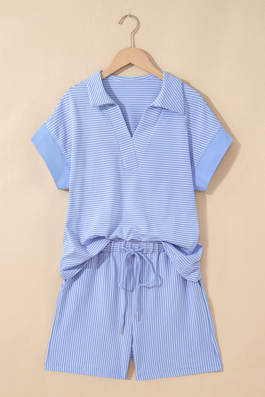Lilian Dolman Sleeve Polo Shirt Set