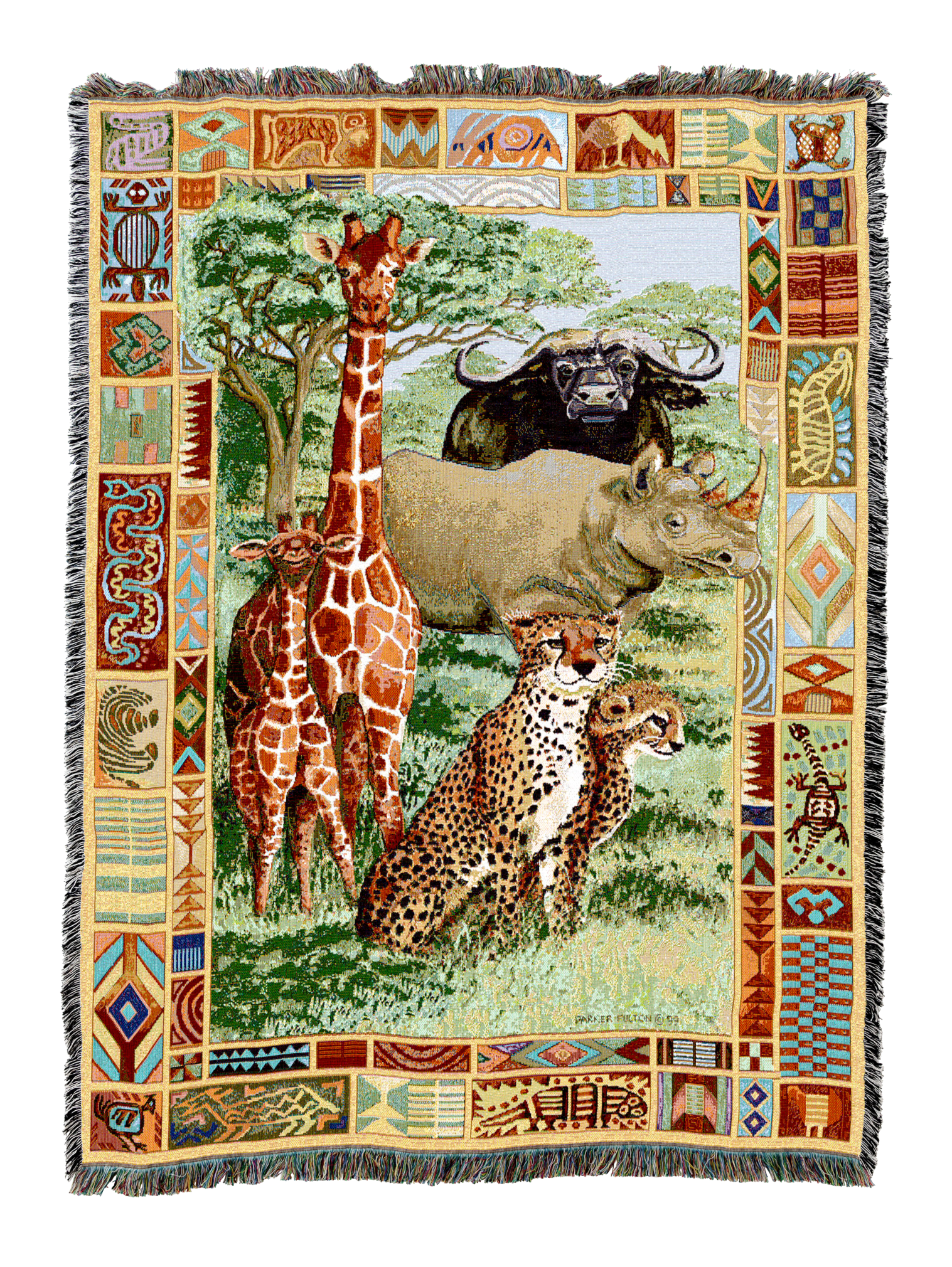 African Plains Blanket