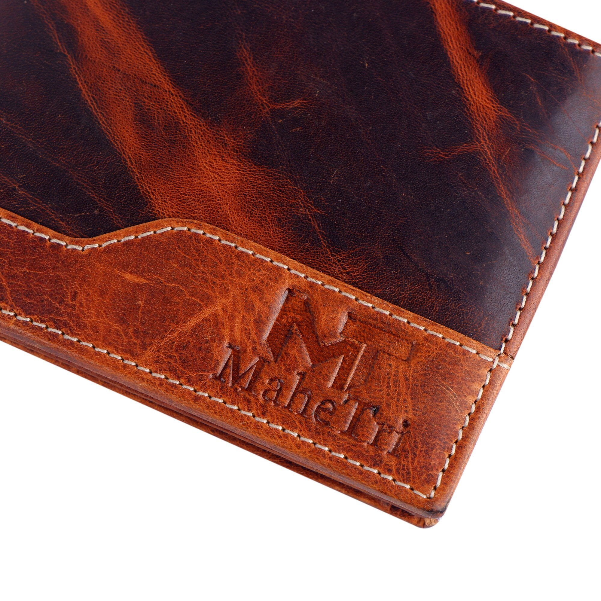 Morgan Bi-fold Wallet – Full-Grain Buffalo Leather Slim Wallet | Classy Leather Bags