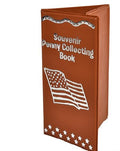 American Flag Souvenir Penny Collecting Book Red, 1 Each
