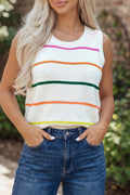 Soraya Stripe Knitted Sweater