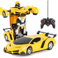 1:18 Remote Control Deformation Robot Car with LED Lights – 360° Drift, USB Rechargeable