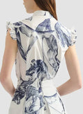 Floral Print Sleeveless Top-Rack Hunt