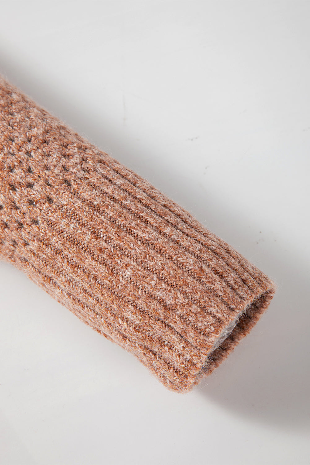 Luciana Eyelet Drop Shoulder Sweater-Threaded Pear